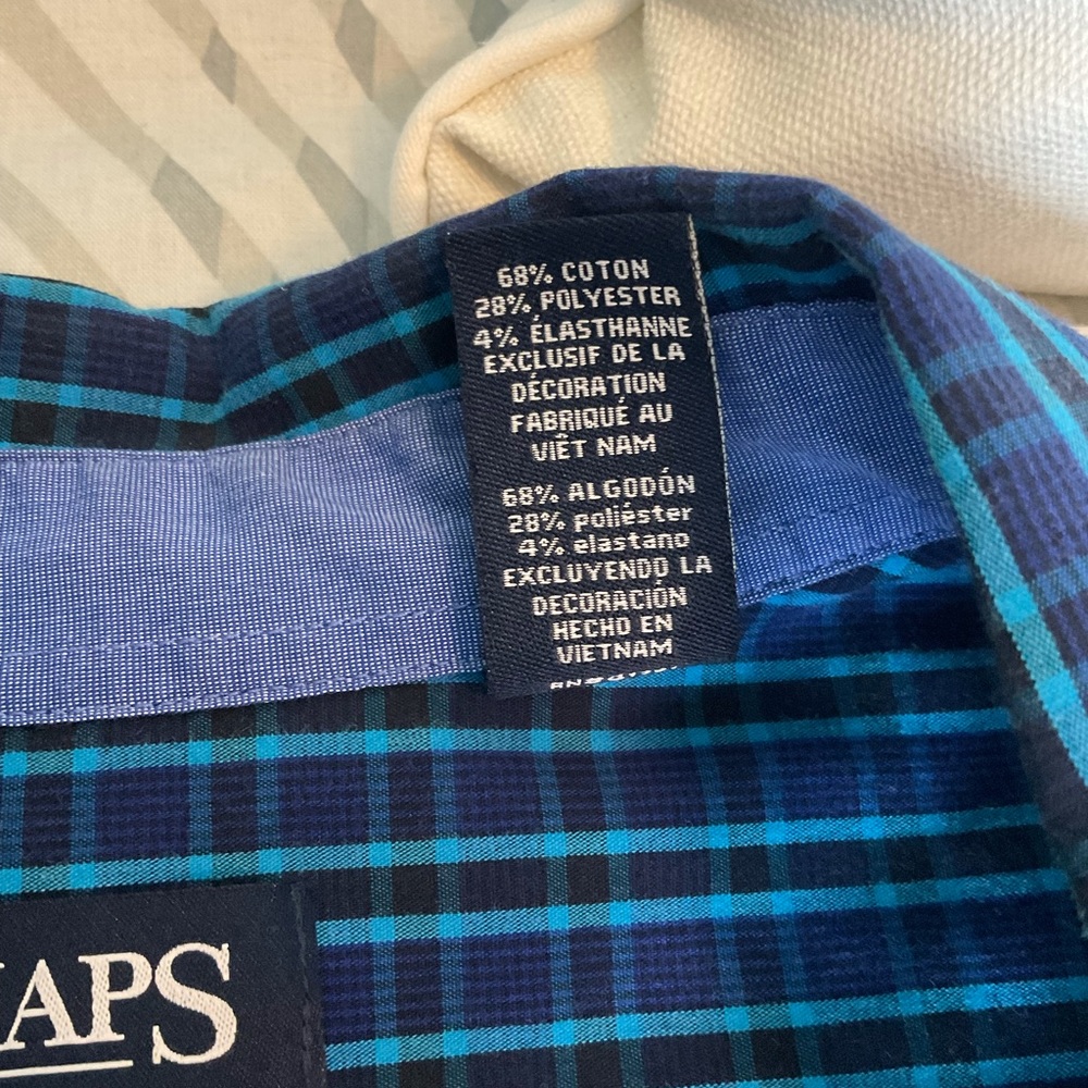 Chaps Stretch Easy Care L/S Shirt - Picture 7 of 7